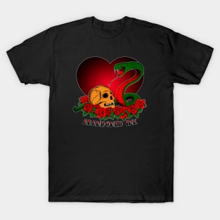 Snake & Skull Tattoo T-Shirt